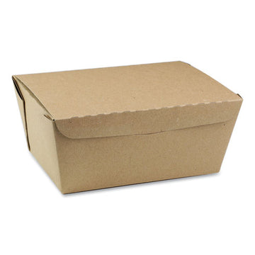 Pactiv Evergreen Earthchoice Onebox Paper Box, 66 Oz, 6.5 X 4.5 X 3.25, Kraft, 160-carton freeshipping - TVN Wholesale